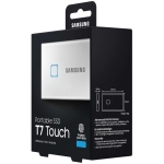 Внешний твердотельный накопитель USB 3.2 Type-C 1TB Samsung MU-PC1T0S/WW Portable SSD T7 Touch SILVER