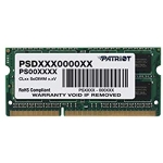 Оперативная память SODIMM 8GB DDR3-1600 Patriot Memory SL PSD38G16002S