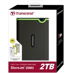 Внешний жесткий диск USB 3.1 2.5" 2TB Transcend TS2TSJ25M3S StoreJet 25M3