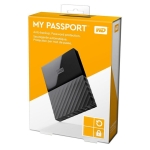 Внешний жесткий диск USB 3.0 2.5" 1TB Western Digital WDBBEX0010BBK-EEUE My Passport BLACK