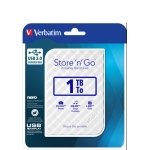 Внешний жесткий диск USB 3.0 2.5" 1TB Verbatim 53197 Store'n'Go Silver