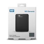 USB3.0 HDD 2.5" 1Tb Western Digital WDBUZG0010BBK-WESN Elements