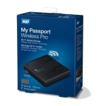 Внешний жесткий диск USB 3.0 / WiFi 4TB Western Digital WDBSMT0040BBK-RESN My Passport Wireless Pro