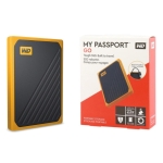 Внешний твердотельный накопитель USB 3.0 1TB Western Digital WDBMCG0010BYT-WESN My Passport GO Yellow